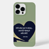 LIEBE, was Sie tun Phone Case - Adiela Akoo iPhone Hülle (Rückseite)
