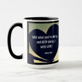 Liebe Was Sie tun Tasse - Adiela Akoo (Links)