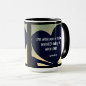 Liebe Was Sie tun Tasse - Adiela Akoo (VorderseiteRechts)