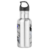 Liebe Wasser Edelstahlflasche (Rückseite)