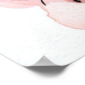 Liebe Wasserfarbe Poster (Ecke)