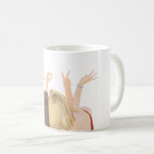 LIEBE Wasserfarben - Freundschaften Kaffeetasse (VorderseiteRechts)