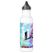 Liebe Wasserflasche Edelstahlflasche (Links)