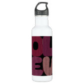 Liebe Wasserflasche Edelstahlflasche (Vorderseite)