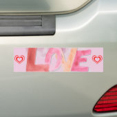 Liebe:WaterColor Autoaufkleber (Auf Auto)