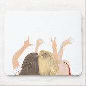 LIEBE Watercolor Friends Mouse Pad Mousepad (Vorne)