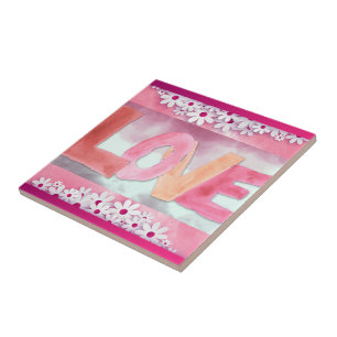 Liebe:WaterColor-Keramik-Tile Fliese