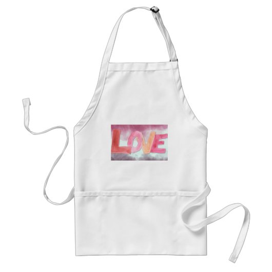 Liebe:WaterColor Schürze (Vorne)