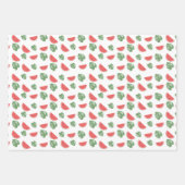 Liebe Watermelon Geschenkpapier Set (Vorderseite)