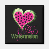 Liebe Watermelon Magnet (Vorne)