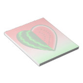 Liebe Watermelon Notizblock (angewinkelt)
