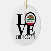 LIEBE Watsonville Keramik Ornament (Rechts)