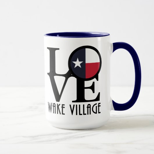 LIEBE Weck Village 15oz Tasse (Rechts)