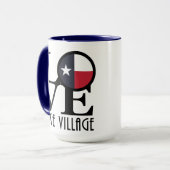 LIEBE Weck Village 15oz Tasse (Vorderseite Links)