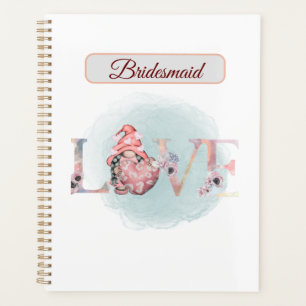 Liebe Wedding Bridesmaid Geschenk Idee Planer