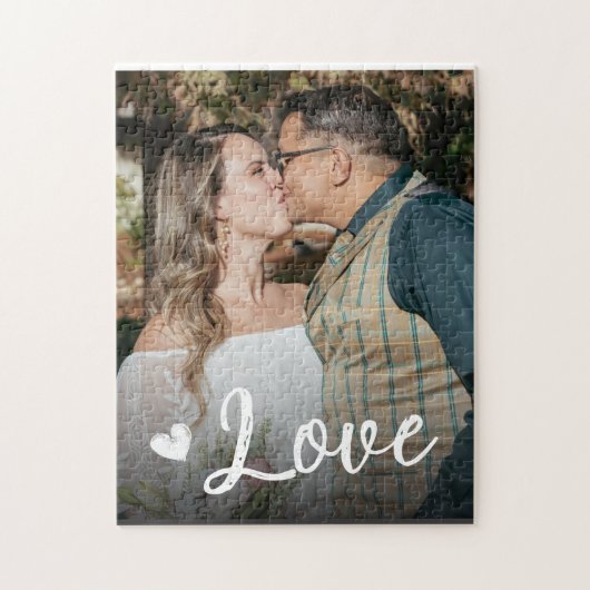 Liebe Wedding Foto Puzzle (Vertikal)