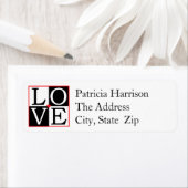 LIEBE Wedding Rücksendeadresse (Insitu)