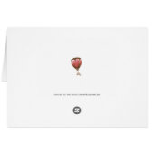 LIEBE Wedding Tischnummer-Traumkarte (Rückseite Horizontal)