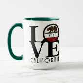 LIEBE Weed California Tasse (Links)