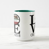 LIEBE Weed California Tasse (Zentrum)