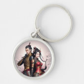 Liebe, weiche Kanten Schlüsselanhänger (Vorne)