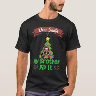 Liebe Weihnachten, mein Bruder hat es geschwistert T-Shirt