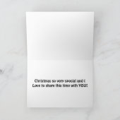 LIEBE, WEIHNACHTEN MIT MEINEM ZWEIFEL ZU TEILEN (Innenseite)