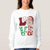 Liebe Weihnachten-Sweatshirt Sweatshirt (Vorderseite)