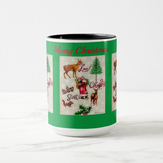 Liebe Weihnachten Tasse (Zentrum)