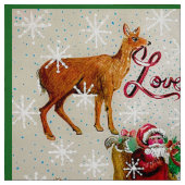 Liebe Weihnachten Weihnachtsgebäck Stoff (Muster)