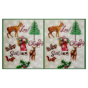 Liebe Weihnachten Weihnachtsgebäck Stoff