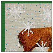 Liebe Weihnachten Weihnachtsgebäck Stoff (Nahaufnahme)