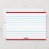 Liebe Weihnachtsfotokarte Feiertagskarte (Rückseite)