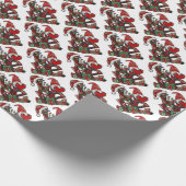 Liebe Weihnachtsgnomes Geschenkpapier (Ecke)