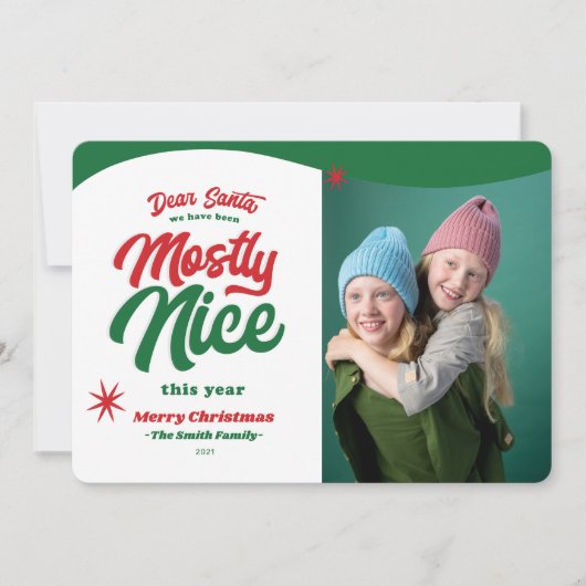 Liebe Weihnachtskarte Feiertagskarte (Vorderseite)