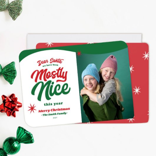 Liebe Weihnachtskarte Feiertagskarte