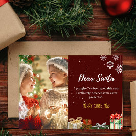 Liebe Weihnachtskarte - Weihnachtskarten Einladung