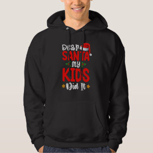 Liebe Weihnachtskinder haben Weihnachten Vater Mam Hoodie