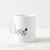 Liebe Weihnachtslichter Text-45871 Kaffeetasse (Vorderseite Links)
