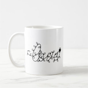 Liebe Weihnachtslichter Text-45871 Kaffeetasse