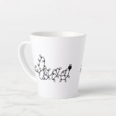 Liebe Weihnachtslichter Text-45871 Milchtasse (Linke Ecke)