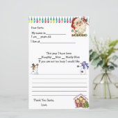 Liebe Weihnachtsmann, Schneemann, Weihnachtsmann (Stehend Vorderseite)