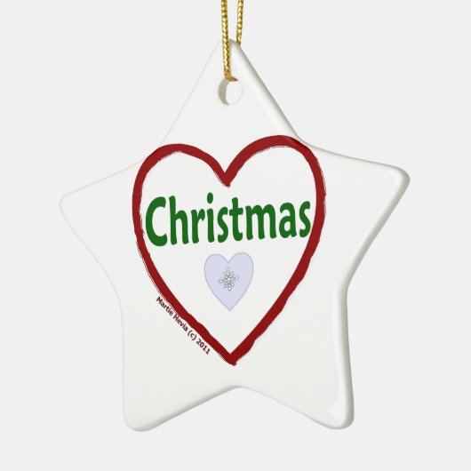 Liebe Weihnachtsschmuck (Links)