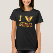 Liebe Weiners Hotdogs Dackel Sausage Hot Dog Lover T-Shirt (Vorderseite)
