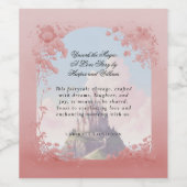 Liebe Weinetikett (Einzelnes Label)