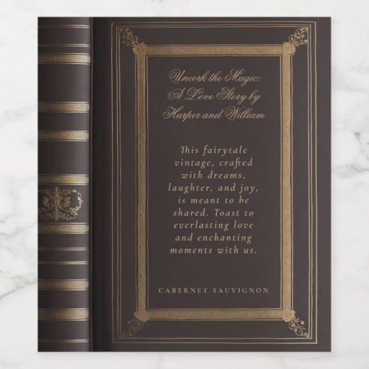 Liebe Weinetikett (Einzelnes Label)