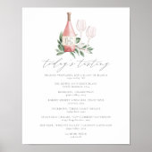 Liebe Weinprobe Zeichen Poster (Vorne)