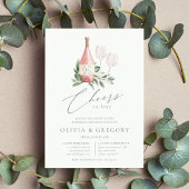 Liebe Weinverkostung Probe Abendessen Einladung