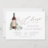 Liebe Weinverkostung Probe Abendessen Einladung (Vorderseite)