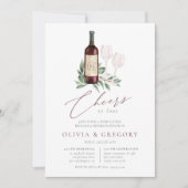 Liebe Weinverkostung Probe Abendessen Einladung (Vorderseite)